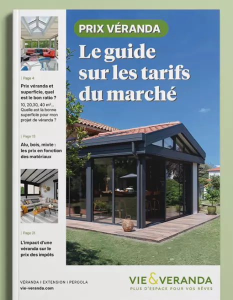 Prix véranda : le guide sur les tarifs du marché