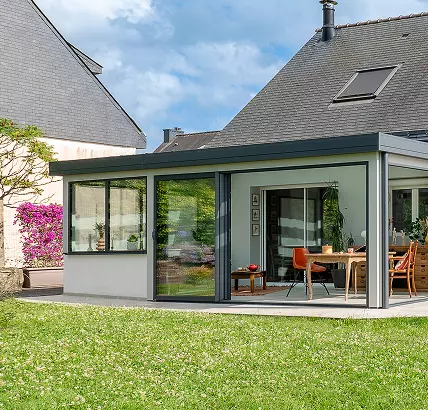 veranda en bois