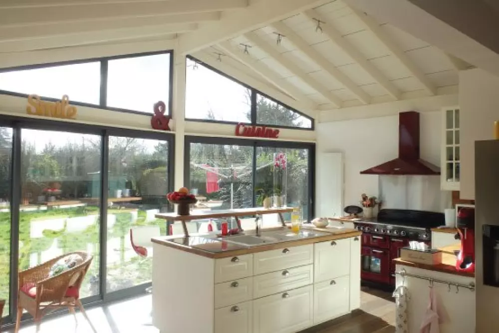 Extension bois à Brouy (91)