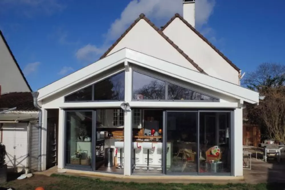 Extension bois à Brouy (91)