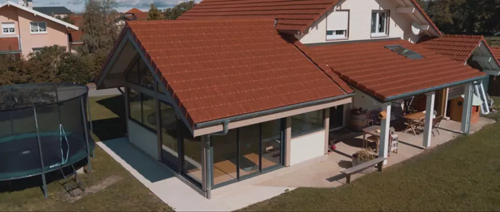 maison avant la pose d'une extension bois à Maringes