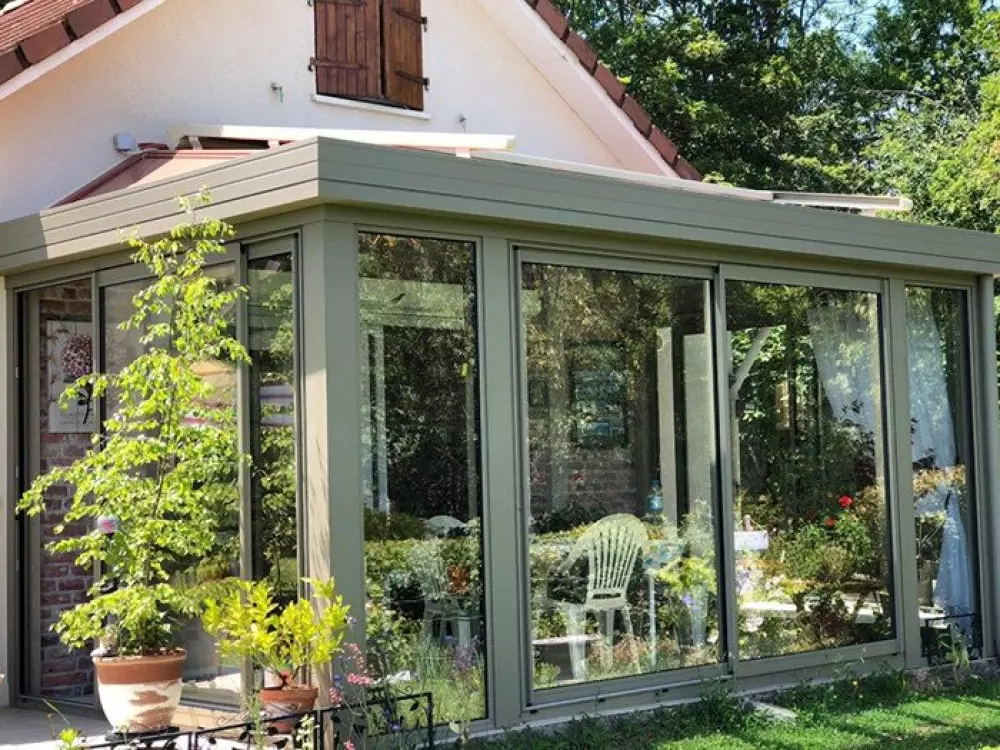 veranda alu bois à Gap