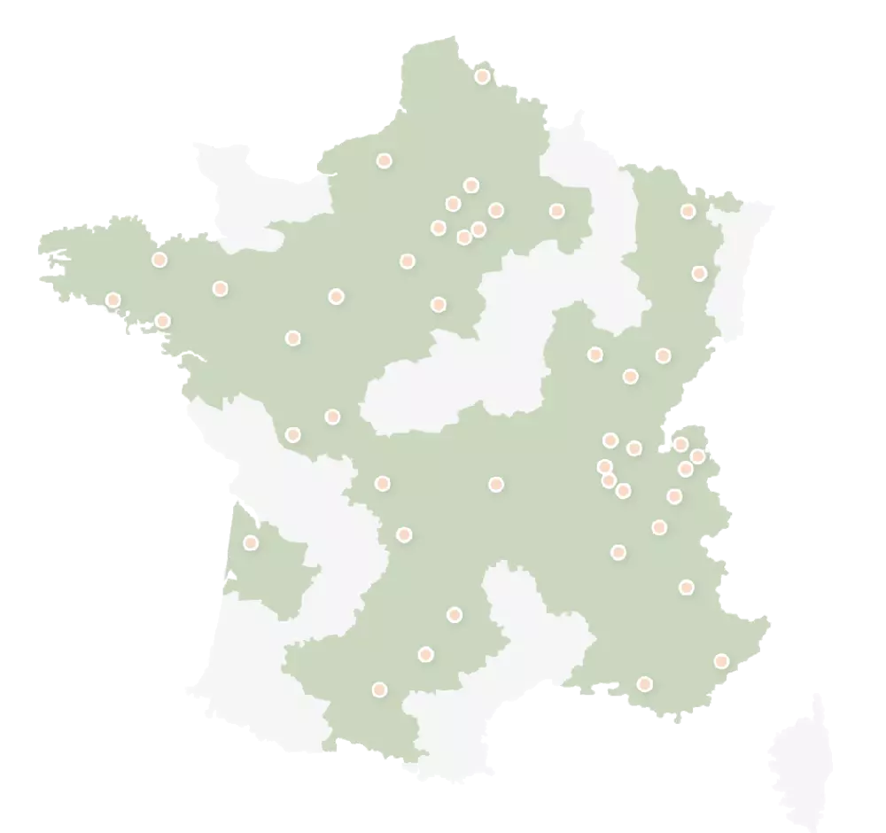 carte agences Vie & Véranda