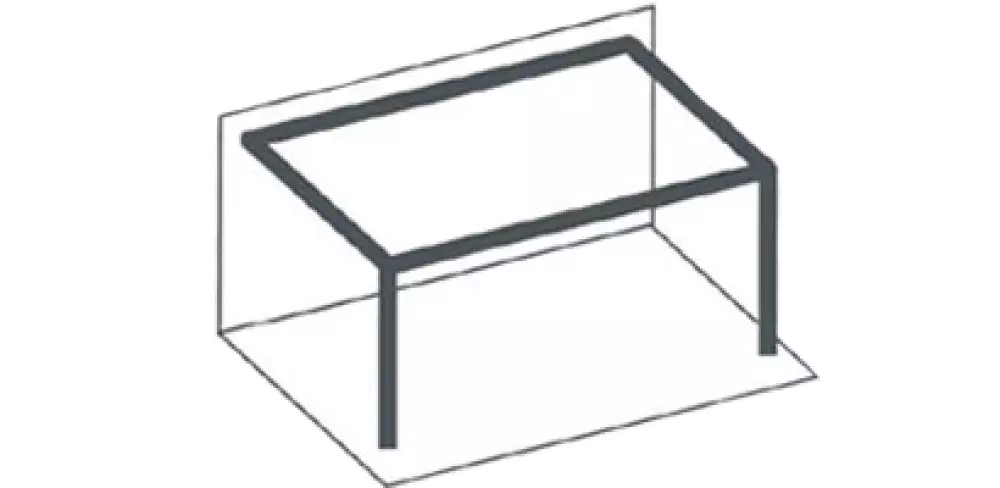 Carport alu adossé à la maison