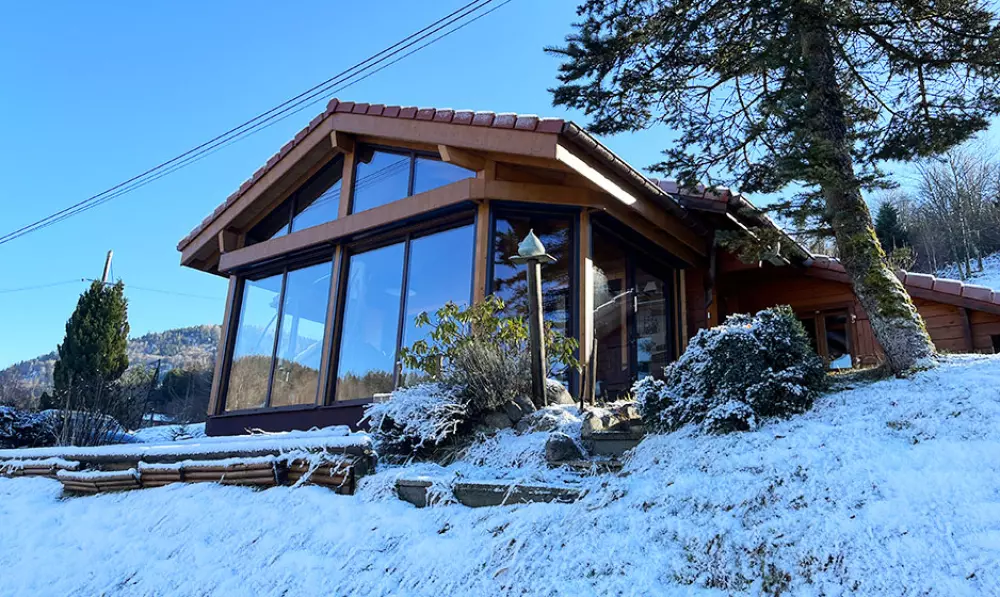 extension de maison en bois