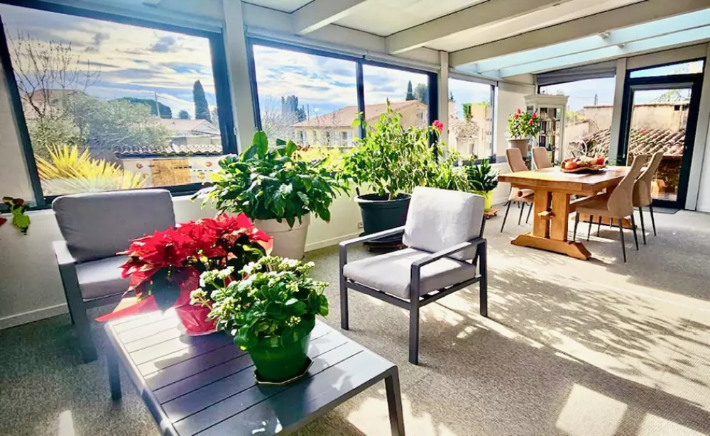 véranda intérieur