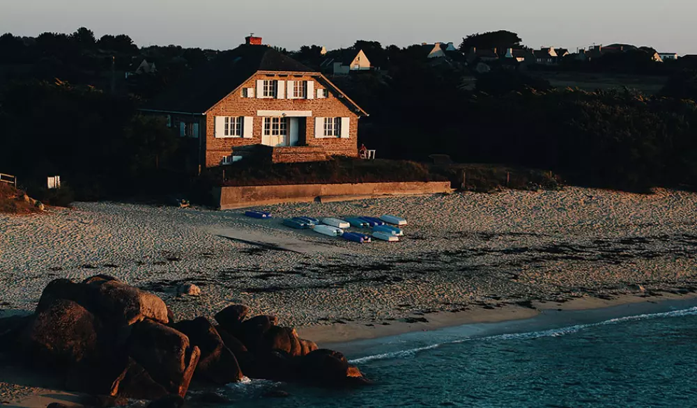 maison côtière bretagne Finistère