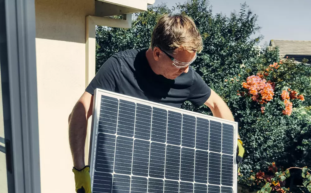 panneau solaire carport