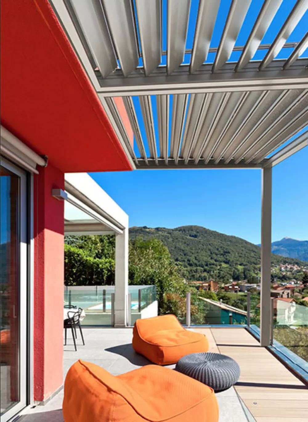 pergola murale sur mesure