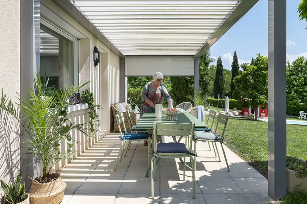 pergola salle à manger