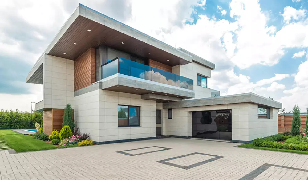 extension garage moderne