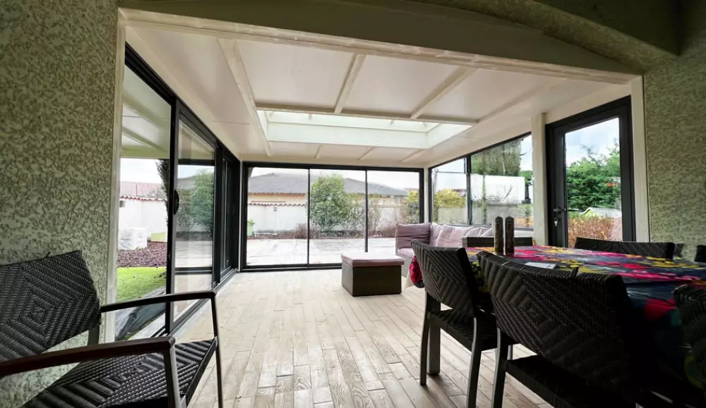 interieur de la veranda pergola duo