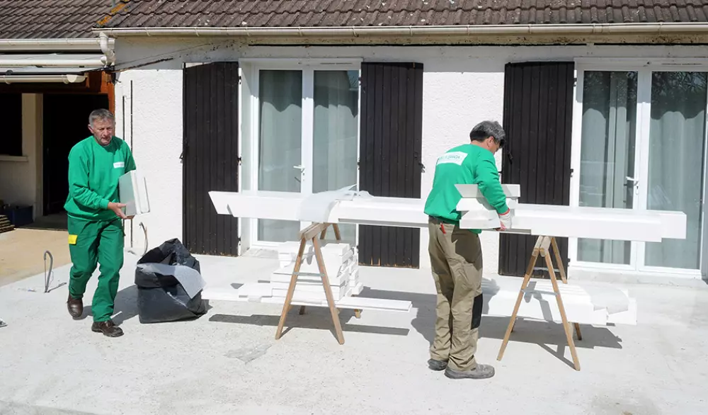 poseurs de veranda