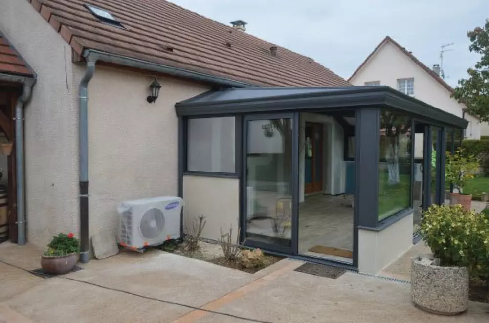 veranda aluminium à Quetigny