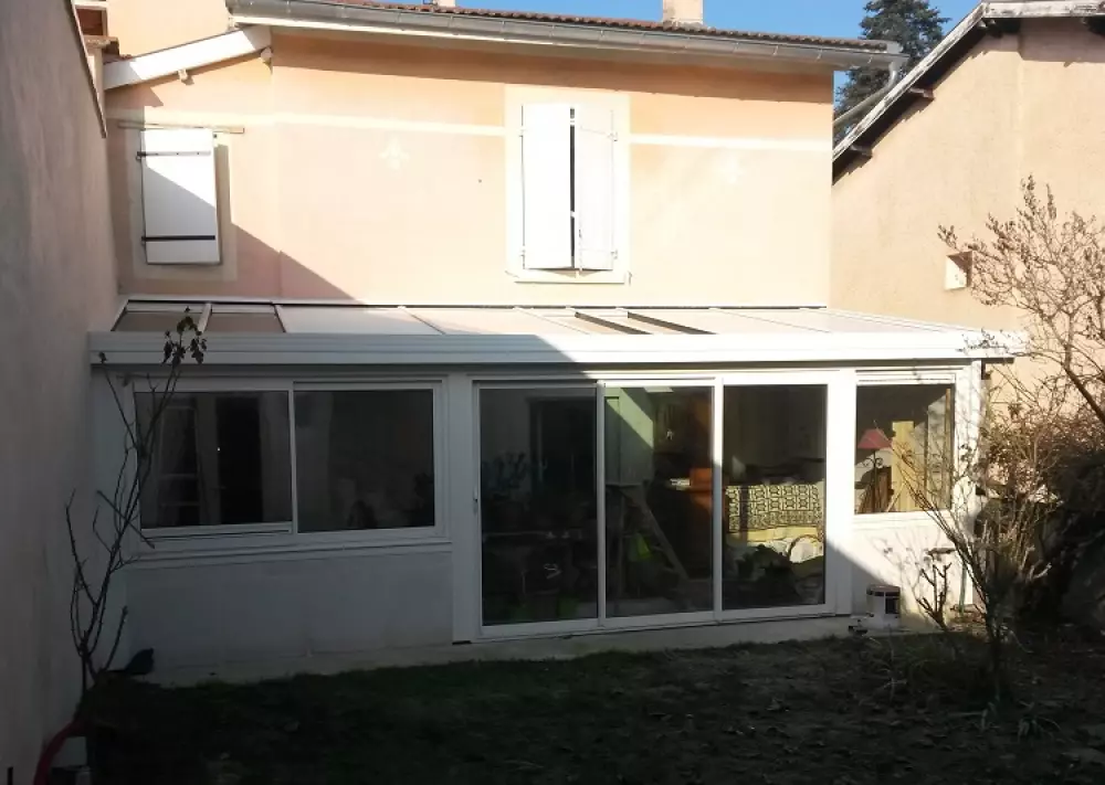 veranda aluminium dans le 38