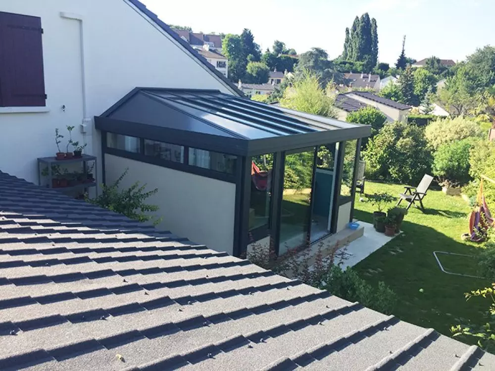 veranda aluminium à Luzarches