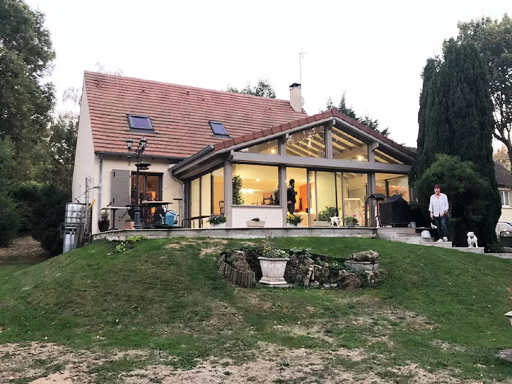 extension bois à Auvers-Saint-Georges