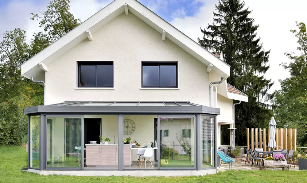 veranda sur mesure aluminium