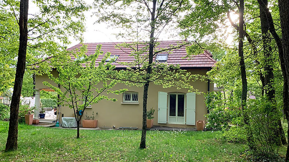 maison avant la pose d'une extension bois dans le 21