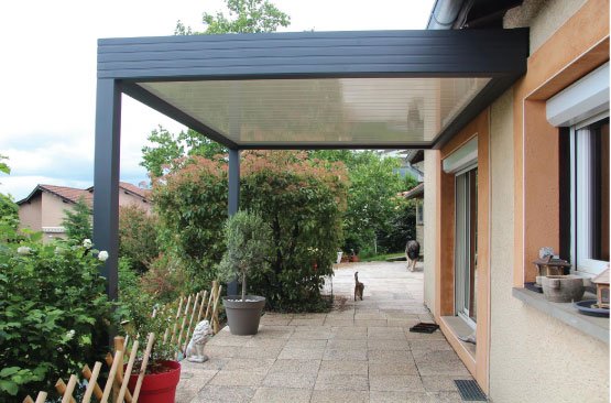 pergola bioclimatique à Dardilly