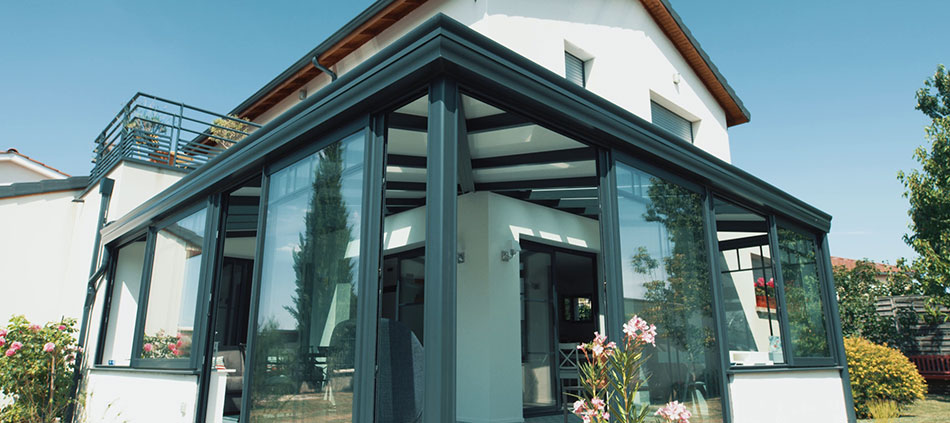 véranda aluminium à Chassieu