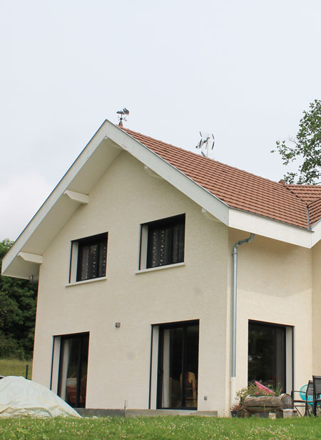 photo maison avant extension