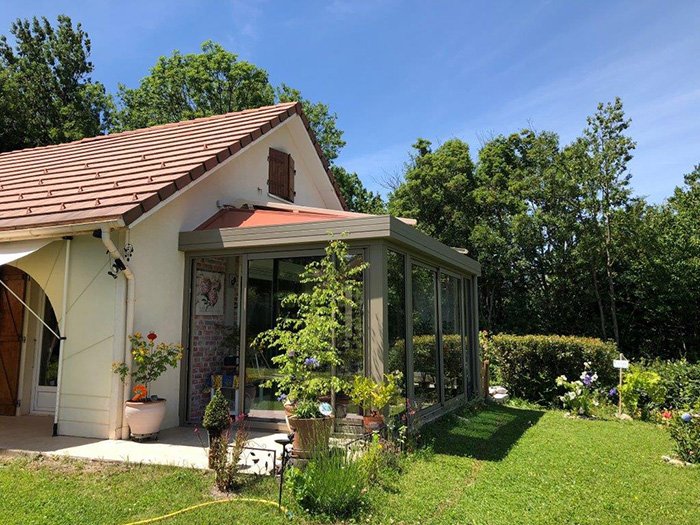 veranda alu bois à Gap