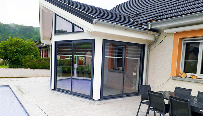 Extension bois à Baume-Les-Dames