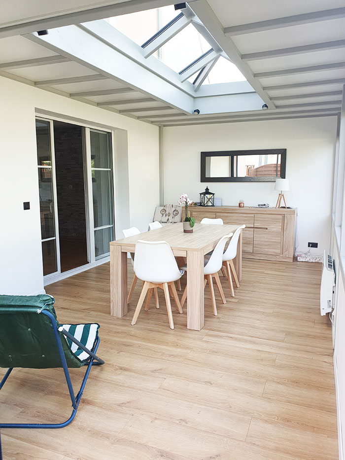 Avis véranda toit plat à MandreslesRoses (94) Vie & Véranda