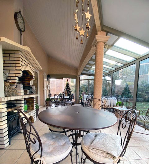 veranda aluminium 69