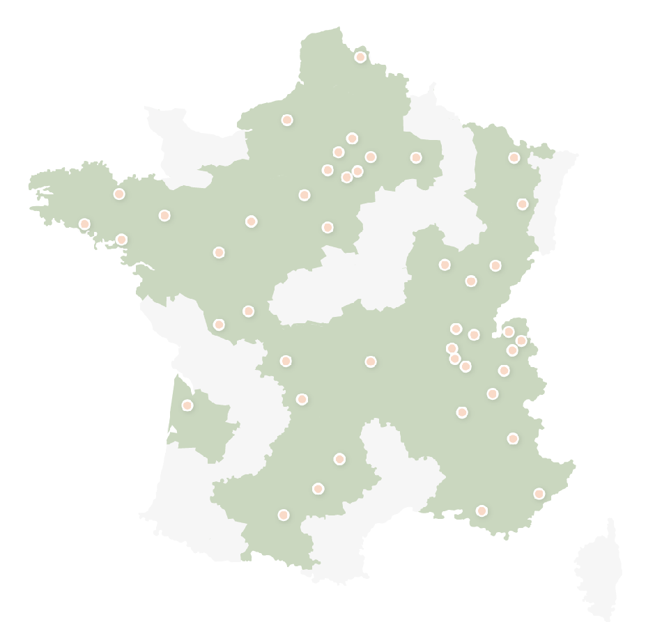 carte agences Vie & Véranda