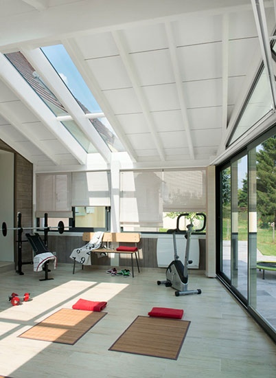 toiture veranda bois