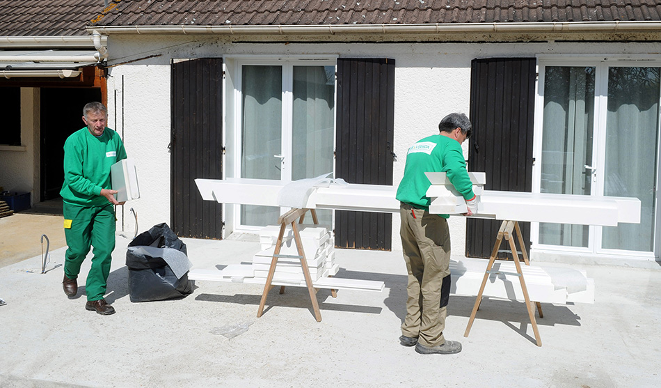 poseurs de veranda