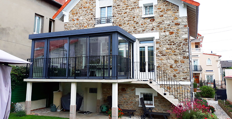veranda sur pilotis